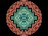 Mandala Mirror Pattern of fabric