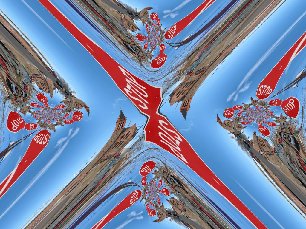 Liquib Mutated Stop Sign
