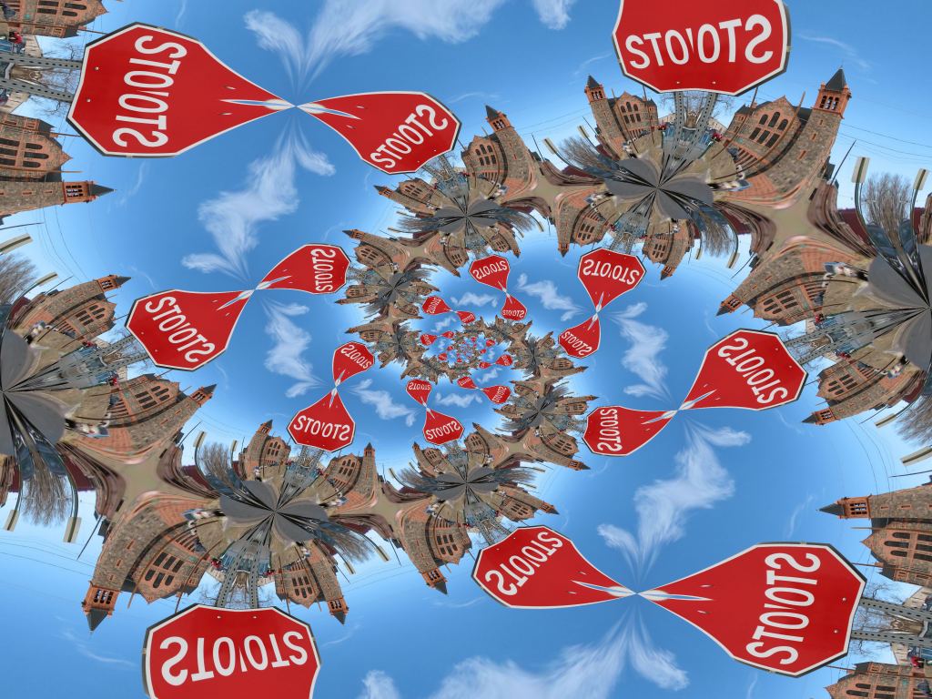 Liquib Mutated Stop Sign