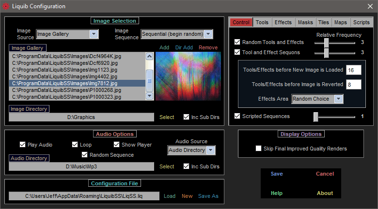 Liquib Configuration