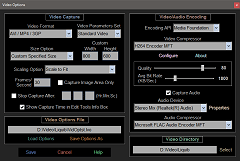 Video Options