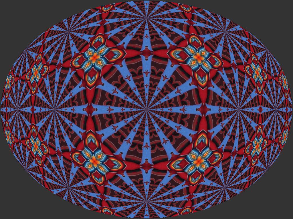 Oval Mandala Cone Funnel